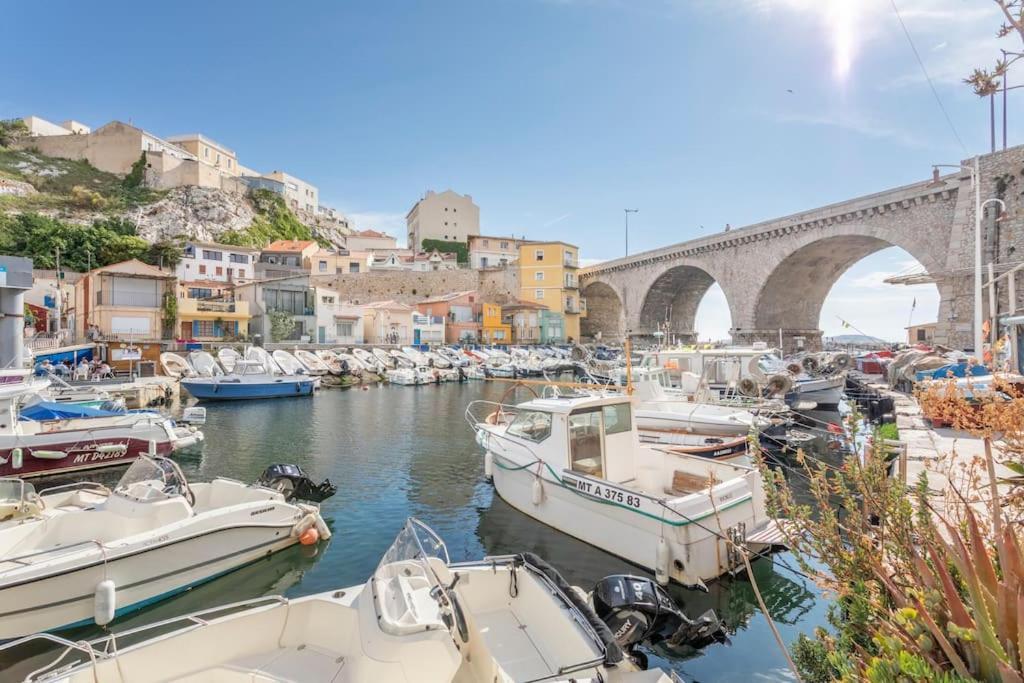 Le Pecheur -Charmant-T3 Au Coeur Du Vallon Marseilles Exterior foto